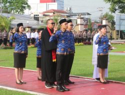 Kapolda Sulut Pimpin Upacara Pengambilan Sumpah dan Janji PNS TMT 1 Februari 2023