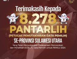 8.278 Pantarlih Selesai Laksanakan Tugas