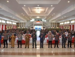 Kodam XIII/Mdk Gelar Rapim TNI Polri Tindak Lanjut dari Rapim Pusat
