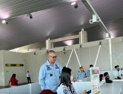 Kedatangan GA 885 Narita – Manado Dipantau Langsung Ronald Lumbuun