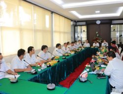 Tim Monev KPK dan Inspektorat Kemendikbudristek Bertemu Rektor Unsrat
