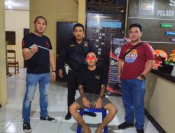 Bawa Sajam, Residivis Kasus Penganiayaan Diamankan Opsnal Polsek Tomteng