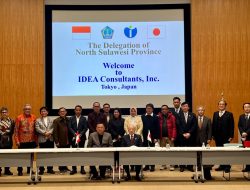 Kakanwil Kemenkumham Sulut Dampingi Gubernur Olly Audiensi dengan IDEA Consultants Inc Jepang