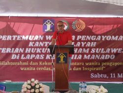 Berikut Pesan Ronald Lumbuun Kepada DWP Kanwil Kemenkumham Sulut