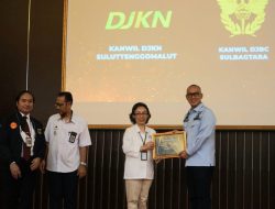 Ronald Lumbuun Terima Dua Penghargaan Dari DJPb Provinsi Sulut