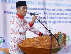 Bupati Iskandar Ingatkan Soal Ketahanan Pangan