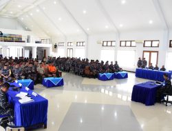 Lantamal VIII Gelar Latihan Operasi Penanggulangan Bencana Alam