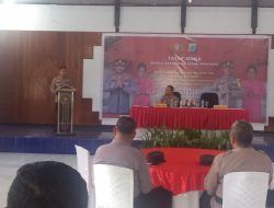 Tatap Muka Perdana dengan Jajaran, Begini Penegasan Kapolres Minahasa