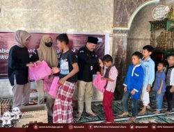 KPU Sulut Berbagi dengan Anak Yatim