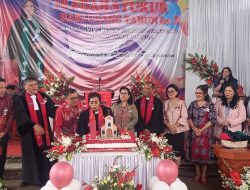 Bersukacita, GMIM Betel Tumatangtang Satu Rayakan HUT ke- 1
