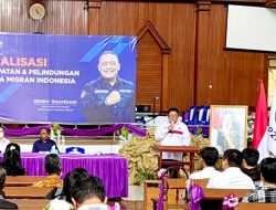 BP2MI Sulut Sosialisasi Penempatan dan Pelindungan Pekerja Migran di GMIM Getsemani Sumompo