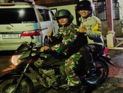 Jaga Wilkum Polres Tomohon, TNI – Polri “Mesra”