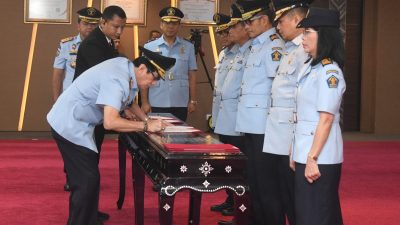 Menkumham Lantik 5 Pimti Madya