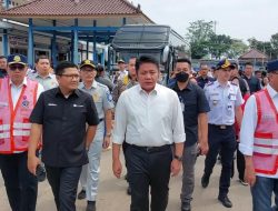 Direktur Hubungan Kelembagaan Jasa Raharja Bersama Menteri Perhubungan Cek Kondisi Arus Balik Lebaran di Sumsel