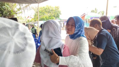 Gelar Halal Bi Halal di Labuan Uki, Bacaleg Nasdem Novrita Simbala Didoakan dan Didukung Ratusan Masyarakat 