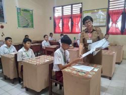 Ujian Nasional SDN 03 Paniki Bawah Aman dan Lancar