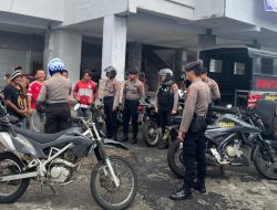 Samapta Polres Minahasa Keliling Tondano, Ini Tujuannya!