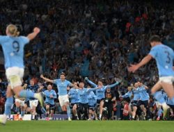 Tim Pep Guardiola Taklukkan Gunung Liga Champions