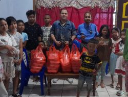 Tunjukkan Kepedulian Terhadap Warga, Willmore Tulungen Bagikan Sambako