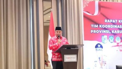 Wabup Bolsel Deddy Ikuti Rakorev Penanggulangan Kemiskinan Bersama Wagub Sulut