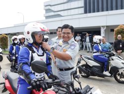 Safety Riding Jasa Raharja Bersama Astra Honda Motor dan Institut Transportasi & Logistik Trisakti