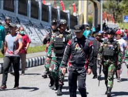 Keseruan di Puncak Jaya, Satgas 712/Wiratama Ikuti Acara Pembukaan Perlombaan HUT RI ke-78