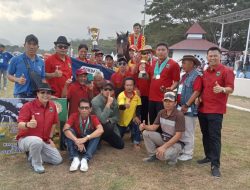 Sulut Juara Umum Kejurnas Seri 1 Kuda Pacu di Sumbar
