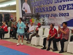 Kejuaraan Taekwondo Manado Open Hentak Megamall, Tiga Provinsi Ikut Bersaing