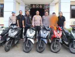 Tim Buser Bekuk Pelaku Curanmor di Tomohon, Begini Modus Operandinya