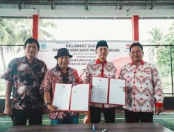 Bupati dan Wabup Bolsel Terima Kunker Bupati Mitra