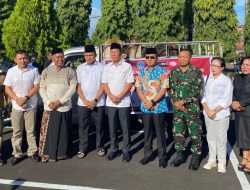 Polres Minsel dan TNI Bersama Mitra Kamtibmas Laksanakan Pengamanan Sholat Idul Adha 1444 H