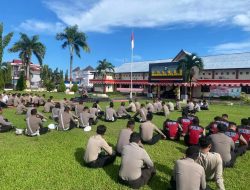 Kapolres Minsel Serukan Jajaran Perkuat Soliditas dan Empati