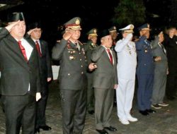Wagub Sulut Steven Kandouw Hadiri Apel Kehormatan dan Renungan Suci di TMP Kairagi