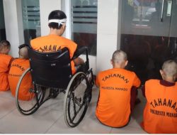 Polresta Manado Tangkap 5 Tahanan yang Kabur