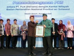 PLN Se-Sulawesi Teken Kerja Sama dengan ATR/BPN, Kebut 100 Persen Sertifikasi Aset Kelistrikan
