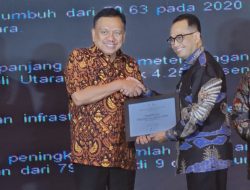 Gubernur Olly Dondokambey jadi Tokoh Indonesia Kategori Percepatan Infrastruktur