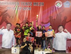 Kejuaraan Tenis Meja ODSK Cup 2023 Sukses Digelar