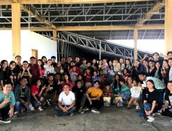 OMK Pecinta Alam Berbagi Kasih kepada Anak Binaan Dinding Manado
