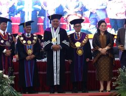 Gubernur Sulut Olly Dondokambey Penerima Pertama Gelar Doktor Honoris Causa dari Unsrat