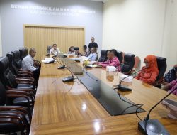 Banggar DPRD Bolmong Gelar Rapat Bersama 3 OPD