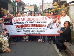 Sayap Indonesia Bukti Nyata Dukung Prabowo Capres RI
