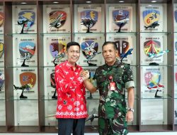 Danlanudsri dan Bupati Bolsel Bahas Event Olahraga Kedirgantaraan