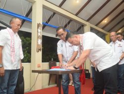 Kolonel Tulong Lantik Pengkab PSAWI Kabupaten Kep Sangihe