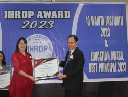 Jevie Maliangkay Terima IHRDP Award Foundation 2023, Anugerah Terindah