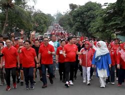 Wagub SK Ukir Rekor di Kotamobagu, Jalan Sehat Diikuti Puluhan Ribu Warga
