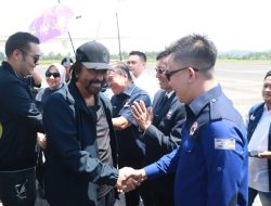 Braien Jemput Surya Paloh dan Prananda, Resmikan Kantor DPW Nasdem Sulut