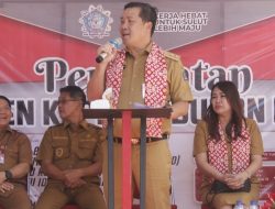 Wagub Sulut Bagikan KTP dan KIA Gratis di SMK Negeri 2 Bitung