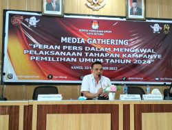 KPU Kota Bitung Gandeng Pers Kawal Tahapan Kampanye Pemilu 2024