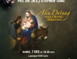 Stephen Tong Evangelistic Ministries International Siapkan KKR Natal di Manado