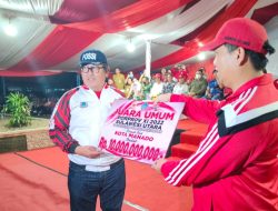 KONI Manado Salurkan Bonus Pelatih Cabor Peraih Medali di Porprov Bolmong